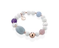 Bracciale Lelune Donna LELUNE GLAMOUR in Perle Perla LGBR432.1